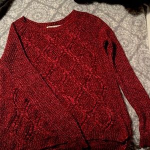 Faded Glory, Women’s medium, Dark red color